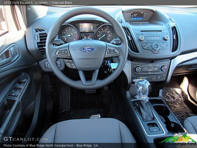 Magnetic / Charcoal Black 2018 Ford Escape S