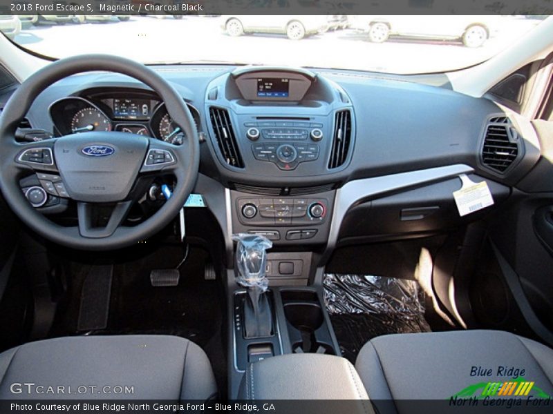 Magnetic / Charcoal Black 2018 Ford Escape S