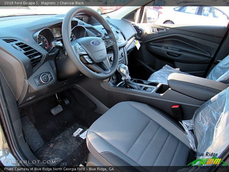 Magnetic / Charcoal Black 2018 Ford Escape S