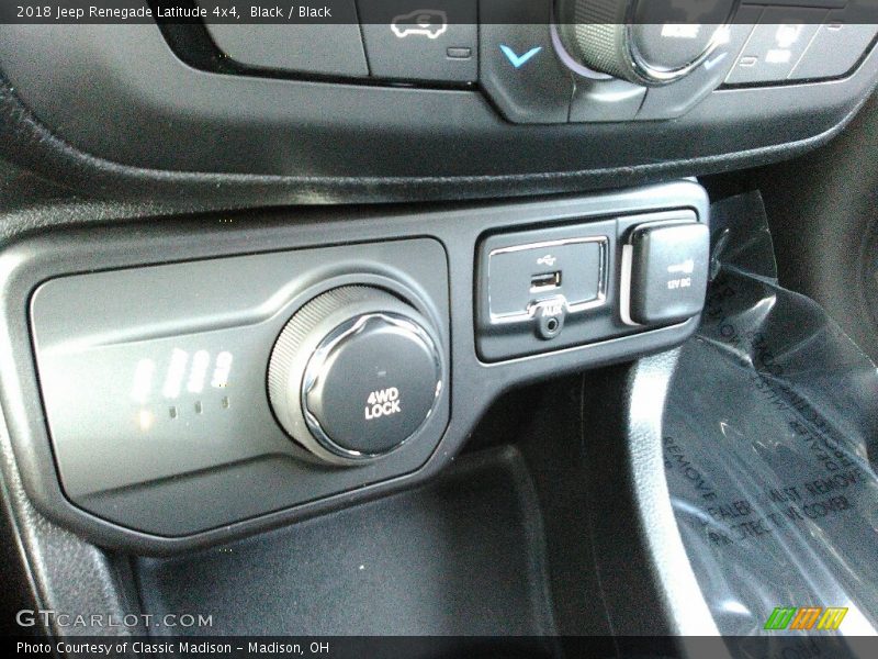 Black / Black 2018 Jeep Renegade Latitude 4x4