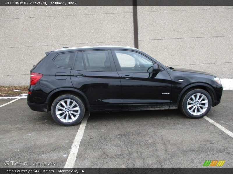 Jet Black / Black 2016 BMW X3 xDrive28i