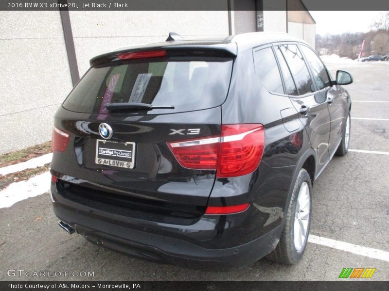 Jet Black / Black 2016 BMW X3 xDrive28i