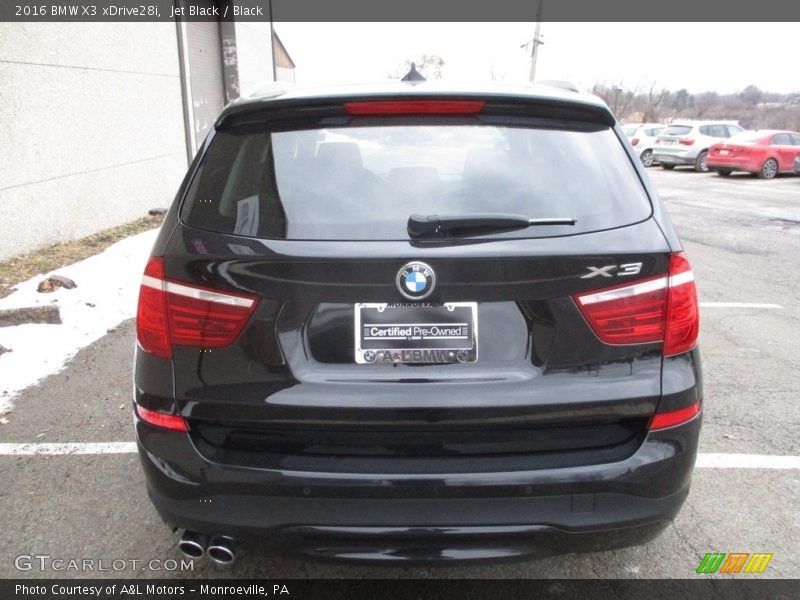 Jet Black / Black 2016 BMW X3 xDrive28i