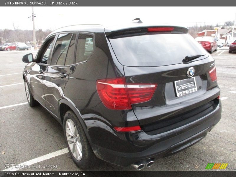 Jet Black / Black 2016 BMW X3 xDrive28i