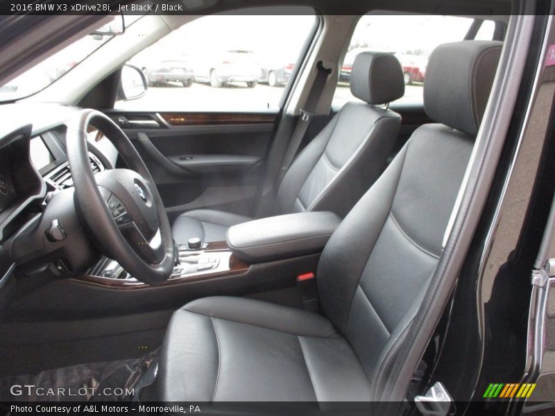 Jet Black / Black 2016 BMW X3 xDrive28i