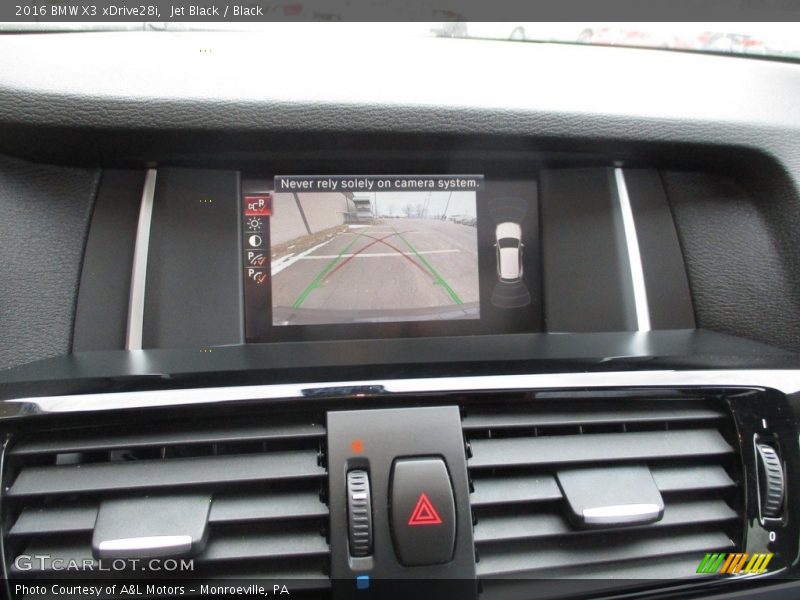 Jet Black / Black 2016 BMW X3 xDrive28i