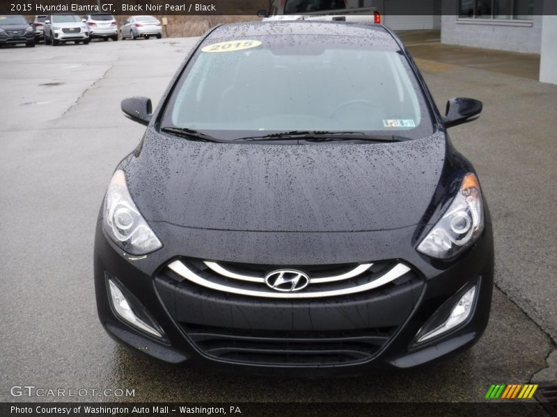 Black Noir Pearl / Black 2015 Hyundai Elantra GT