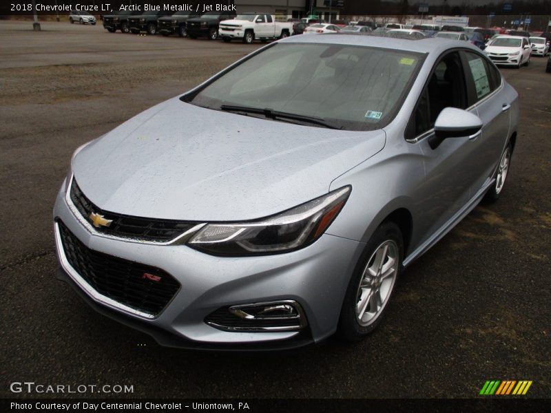 Arctic Blue Metallic / Jet Black 2018 Chevrolet Cruze LT