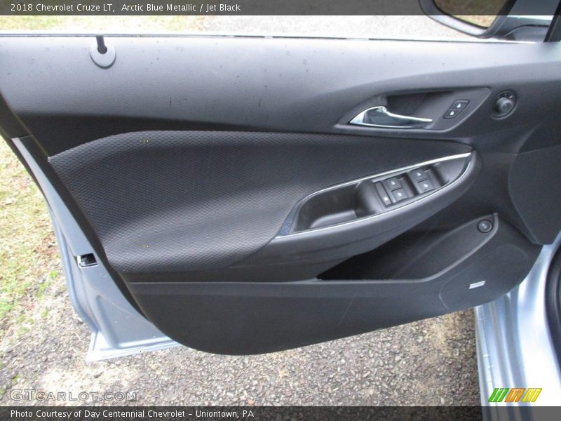 Arctic Blue Metallic / Jet Black 2018 Chevrolet Cruze LT