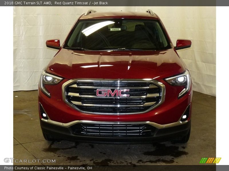 Red Quartz Tintcoat / ­Jet Black 2018 GMC Terrain SLT AWD