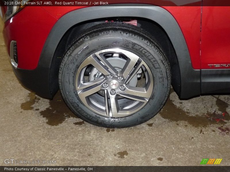 Red Quartz Tintcoat / ­Jet Black 2018 GMC Terrain SLT AWD
