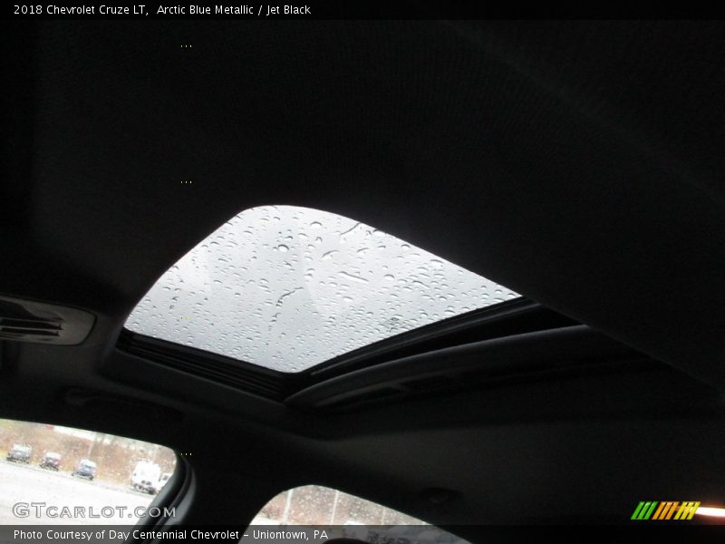 Arctic Blue Metallic / Jet Black 2018 Chevrolet Cruze LT