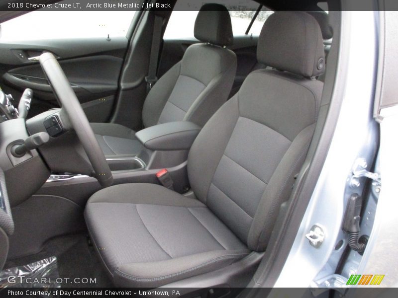 Arctic Blue Metallic / Jet Black 2018 Chevrolet Cruze LT