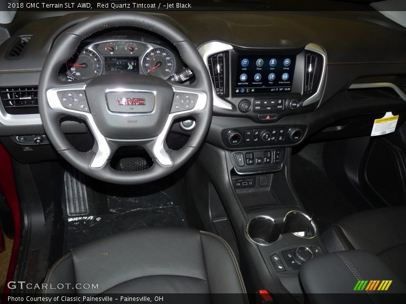 Red Quartz Tintcoat / ­Jet Black 2018 GMC Terrain SLT AWD