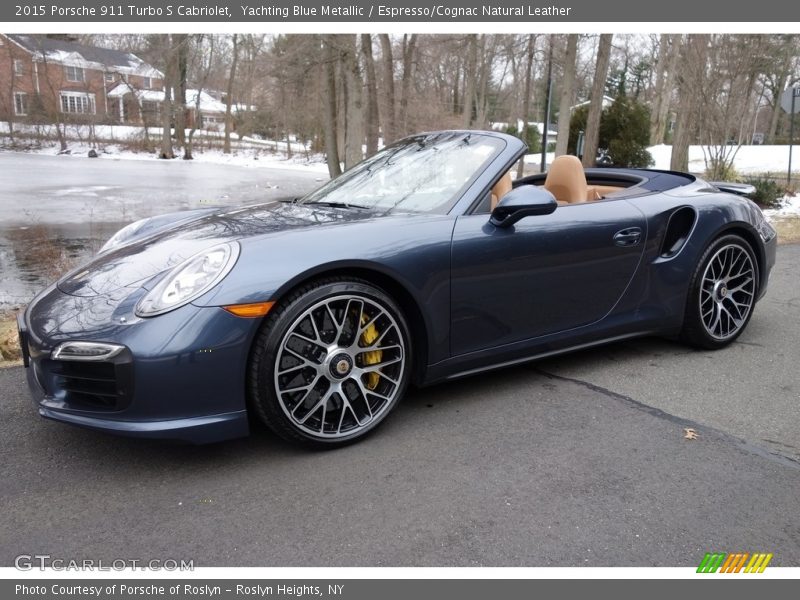 Front 3/4 View of 2015 911 Turbo S Cabriolet