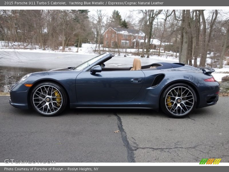  2015 911 Turbo S Cabriolet Yachting Blue Metallic