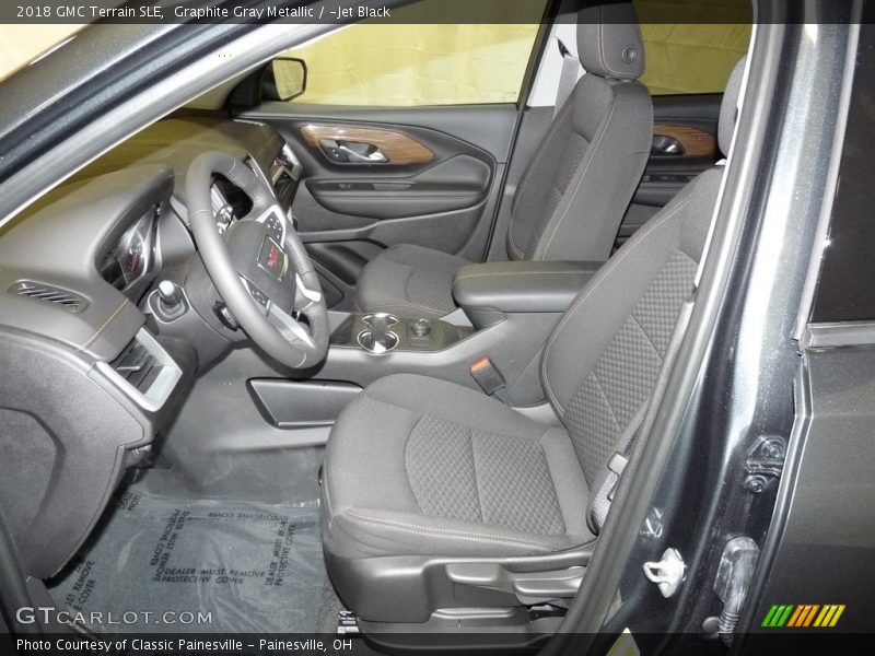 Graphite Gray Metallic / ­Jet Black 2018 GMC Terrain SLE