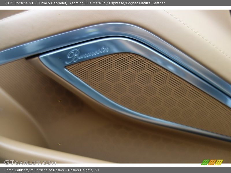 Yachting Blue Metallic / Espresso/Cognac Natural Leather 2015 Porsche 911 Turbo S Cabriolet