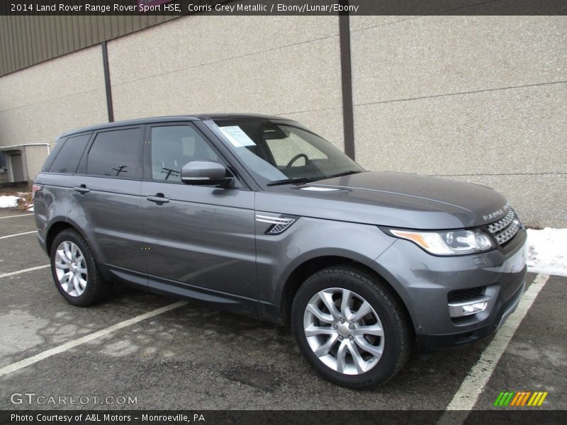 Corris Grey Metallic / Ebony/Lunar/Ebony 2014 Land Rover Range Rover Sport HSE