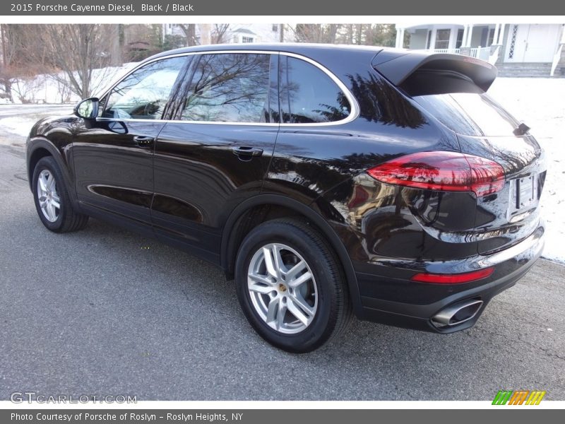 Black / Black 2015 Porsche Cayenne Diesel
