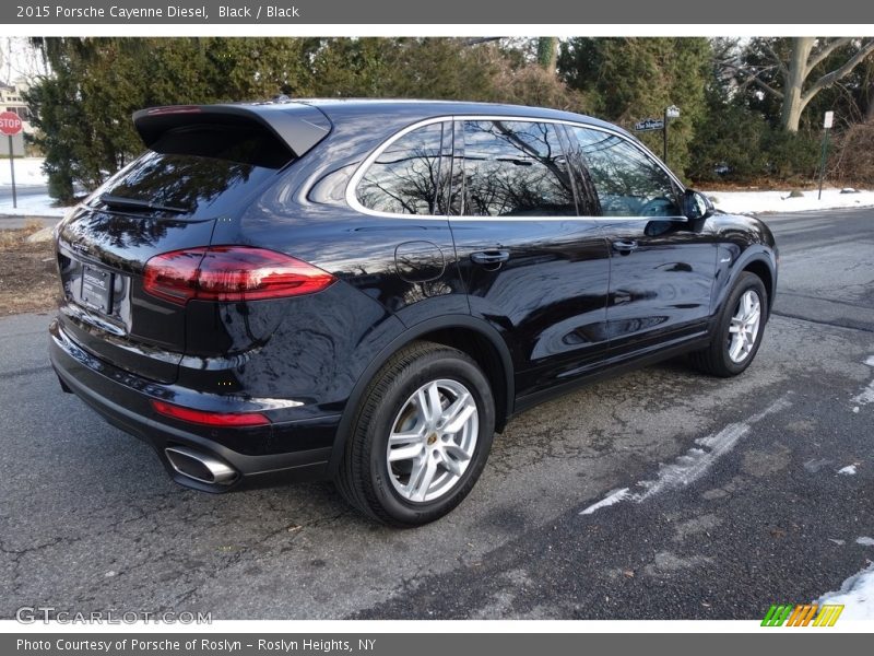 Black / Black 2015 Porsche Cayenne Diesel