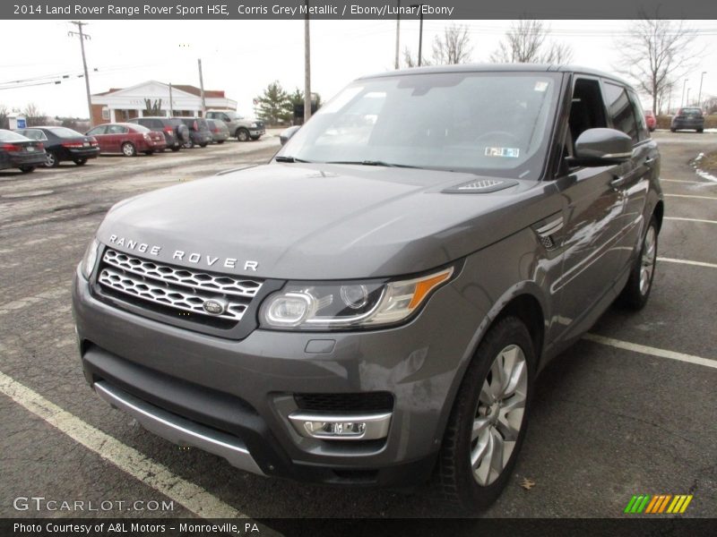 Corris Grey Metallic / Ebony/Lunar/Ebony 2014 Land Rover Range Rover Sport HSE