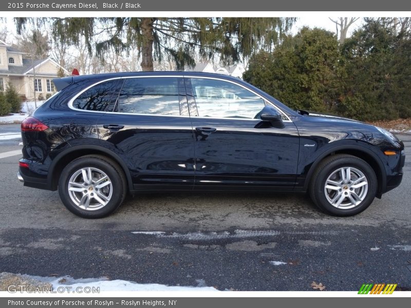 Black / Black 2015 Porsche Cayenne Diesel