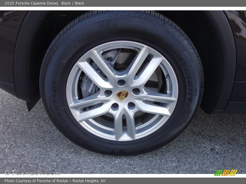 Black / Black 2015 Porsche Cayenne Diesel