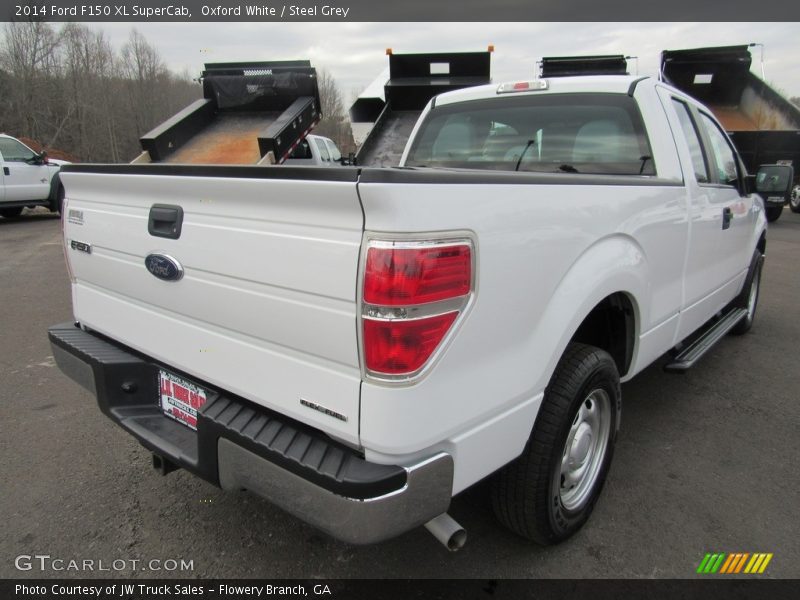 Oxford White / Steel Grey 2014 Ford F150 XL SuperCab