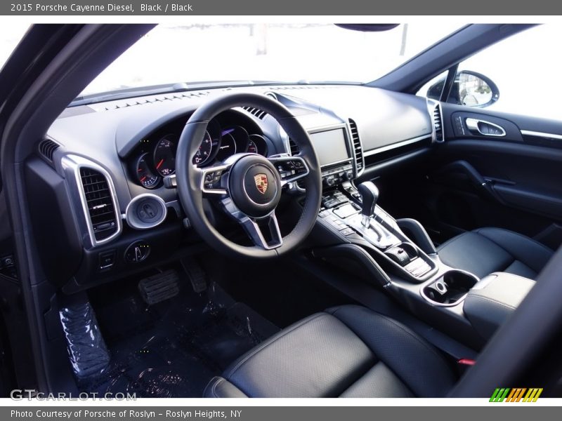 Dashboard of 2015 Cayenne Diesel