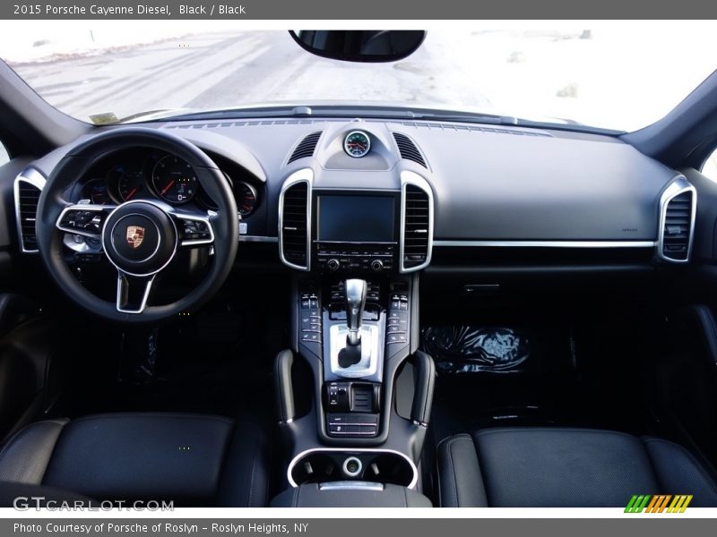 Dashboard of 2015 Cayenne Diesel