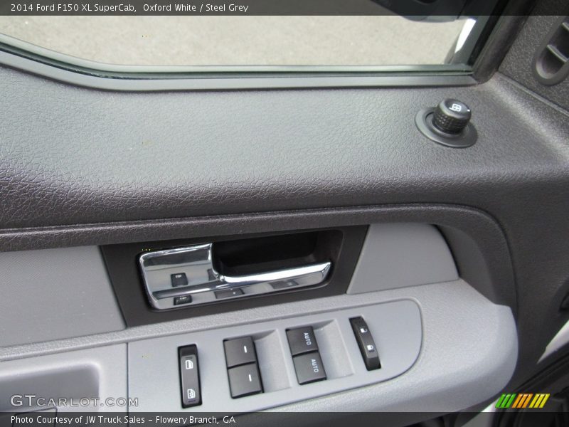 Oxford White / Steel Grey 2014 Ford F150 XL SuperCab