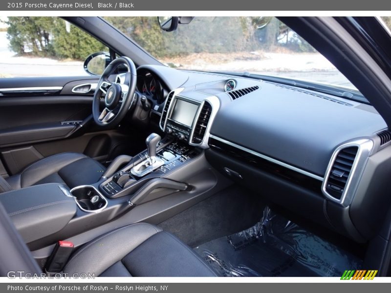 Black / Black 2015 Porsche Cayenne Diesel