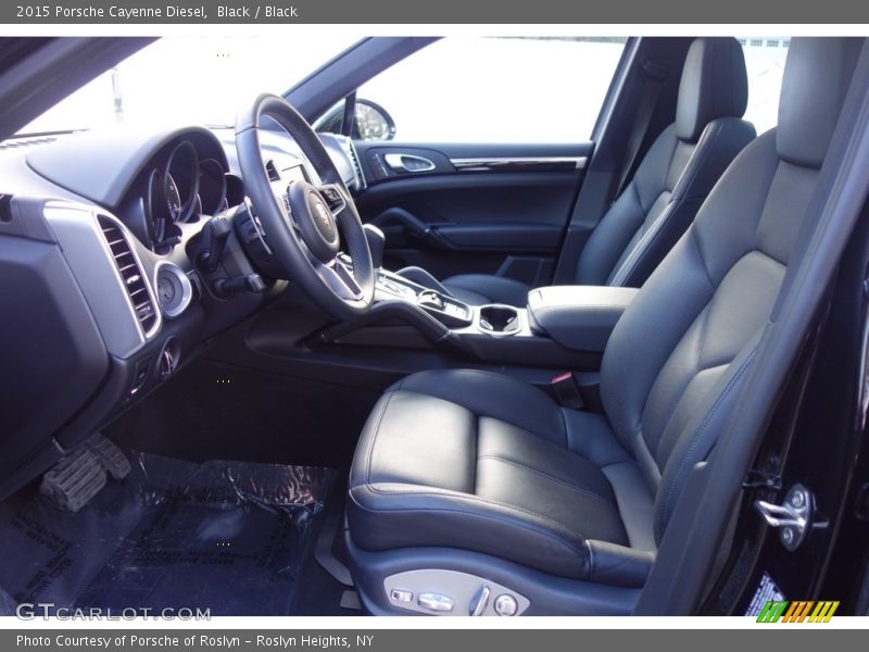 Front Seat of 2015 Cayenne Diesel