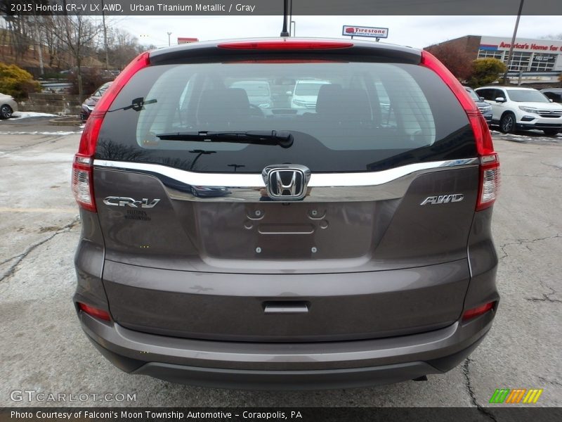 Urban Titanium Metallic / Gray 2015 Honda CR-V LX AWD