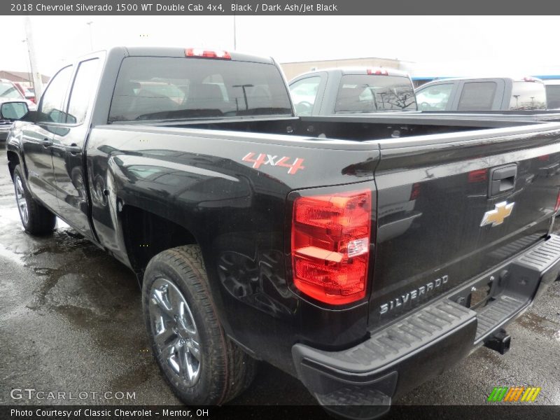 Black / Dark Ash/Jet Black 2018 Chevrolet Silverado 1500 WT Double Cab 4x4