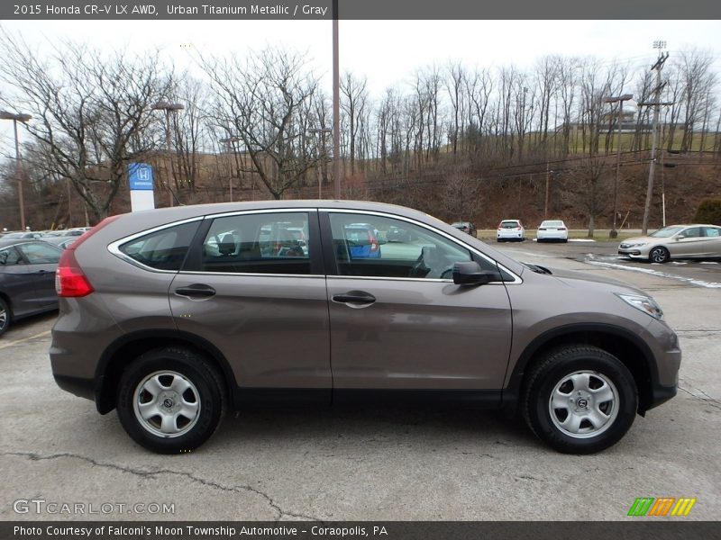 Urban Titanium Metallic / Gray 2015 Honda CR-V LX AWD