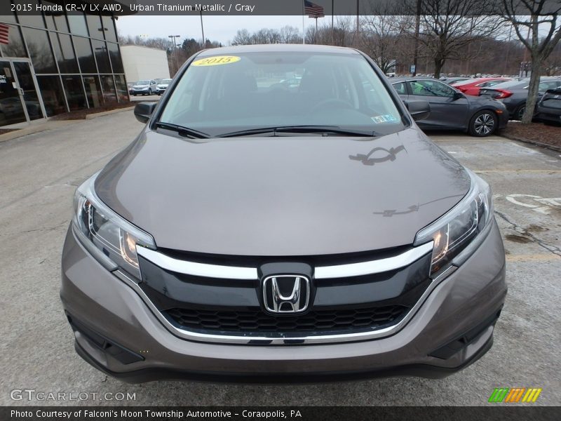 Urban Titanium Metallic / Gray 2015 Honda CR-V LX AWD