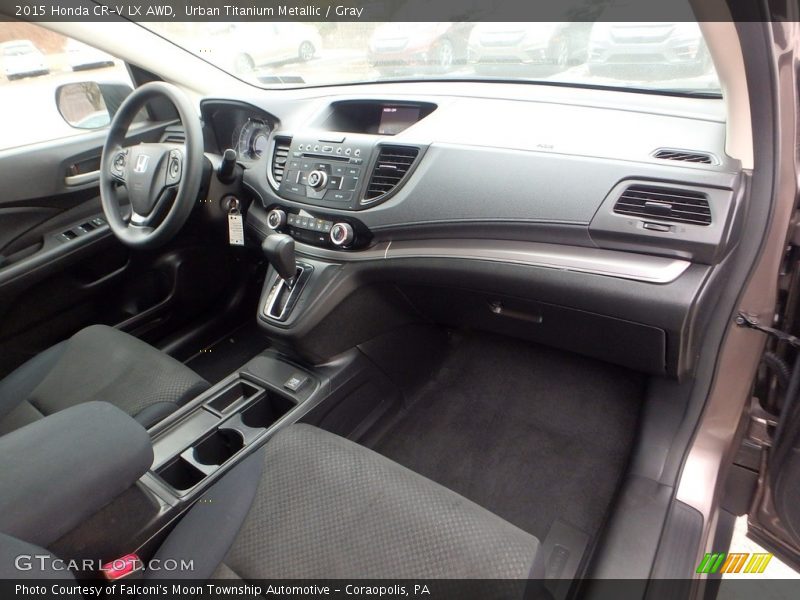 Urban Titanium Metallic / Gray 2015 Honda CR-V LX AWD