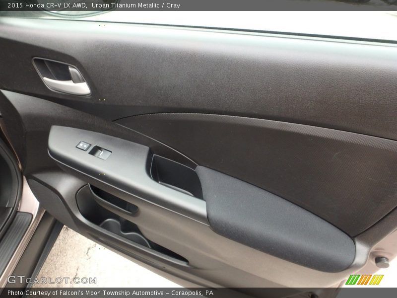 Urban Titanium Metallic / Gray 2015 Honda CR-V LX AWD
