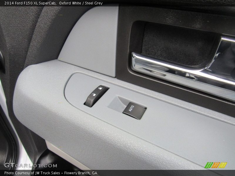 Oxford White / Steel Grey 2014 Ford F150 XL SuperCab