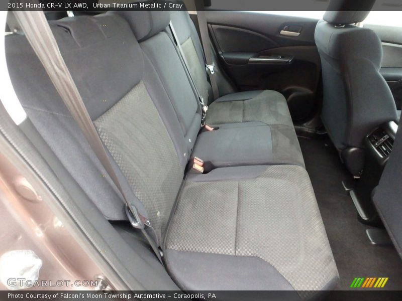 Urban Titanium Metallic / Gray 2015 Honda CR-V LX AWD