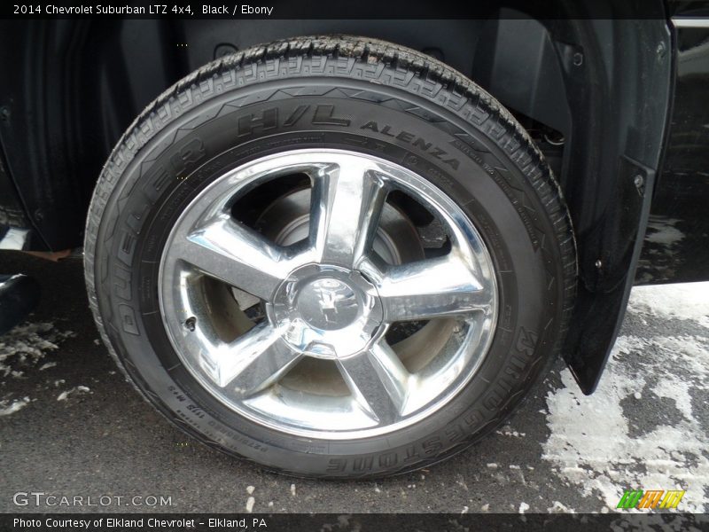 Black / Ebony 2014 Chevrolet Suburban LTZ 4x4
