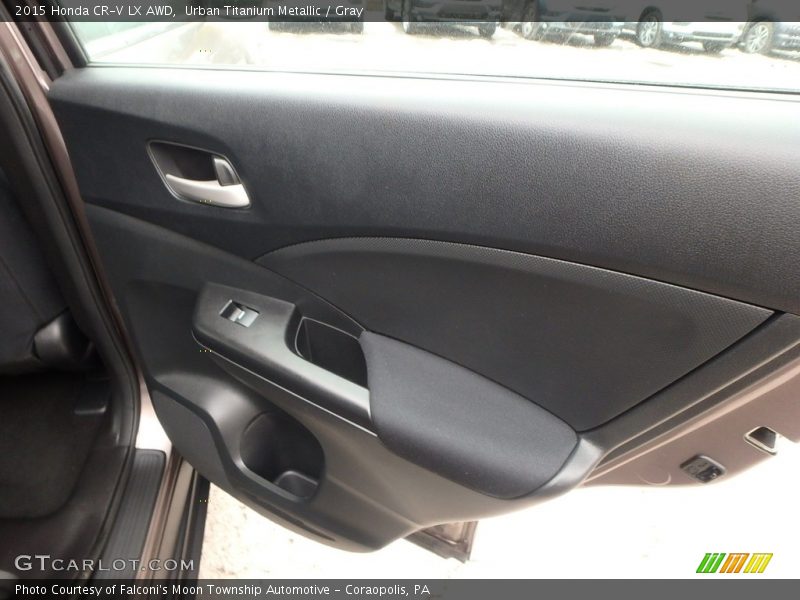 Urban Titanium Metallic / Gray 2015 Honda CR-V LX AWD