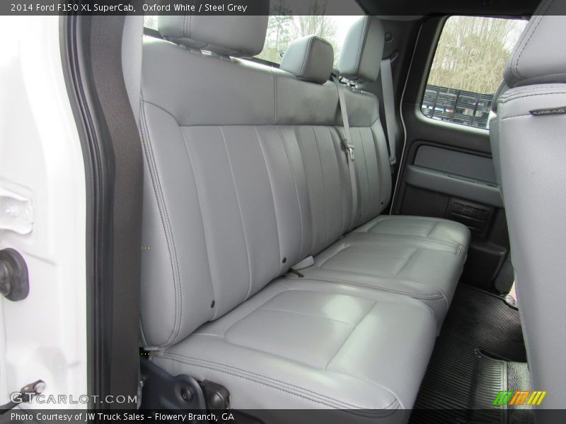 Oxford White / Steel Grey 2014 Ford F150 XL SuperCab