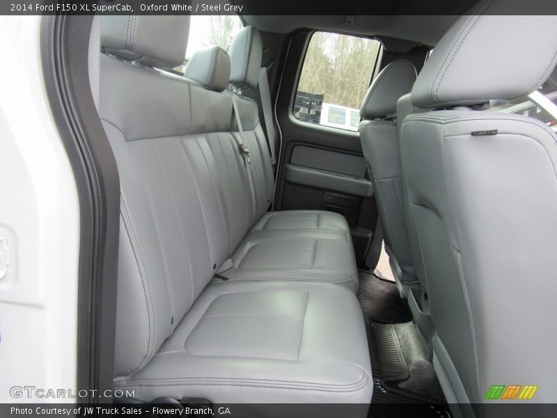 Oxford White / Steel Grey 2014 Ford F150 XL SuperCab