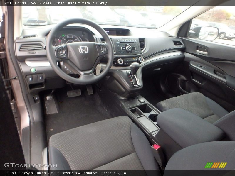 Urban Titanium Metallic / Gray 2015 Honda CR-V LX AWD