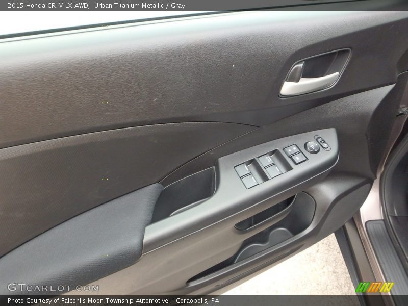 Urban Titanium Metallic / Gray 2015 Honda CR-V LX AWD