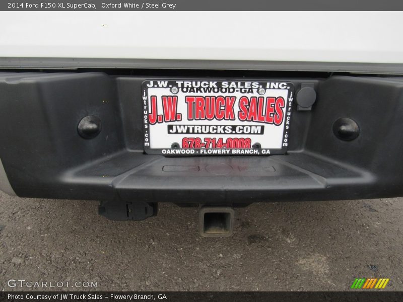 Oxford White / Steel Grey 2014 Ford F150 XL SuperCab