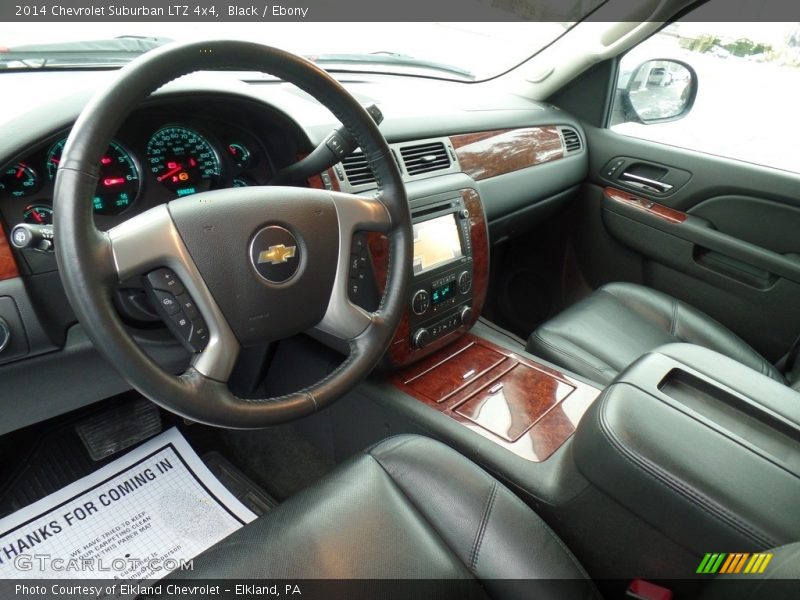 Black / Ebony 2014 Chevrolet Suburban LTZ 4x4